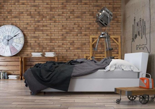 Керамогранит Cerrad Retro Brick Curry 1979 фасадная 6,5х24,5